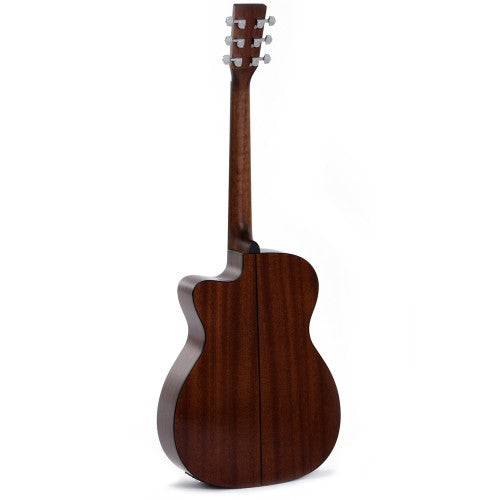 Sigma Guitars 000MC-1E 14 Fret, Cutaway Acoustic Guitar - Natural High Gloss Brand: Sigma