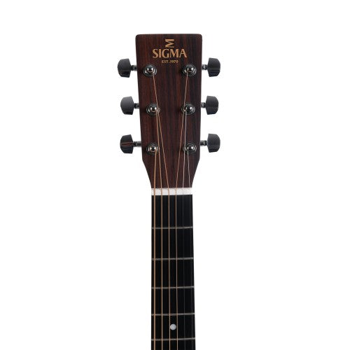 Sigma Guitars 000MC-1E 14 Fret, Cutaway Acoustic Guitar - Natural High Gloss Brand: Sigma