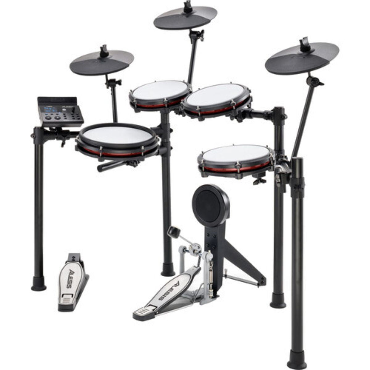 Alesis Nitro Max 8-Piece Electronic Drum Kit with Mesh Heads and Bluetooth