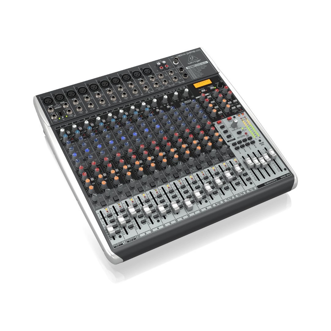 Behringer XENYX QX2442USB Analog Mixer with USB/Audio Interface