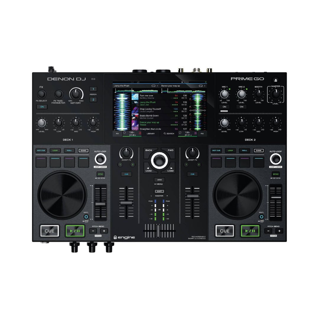 Denon DJ PRIME GO Standalone 2-Deck Smart DJ Controller