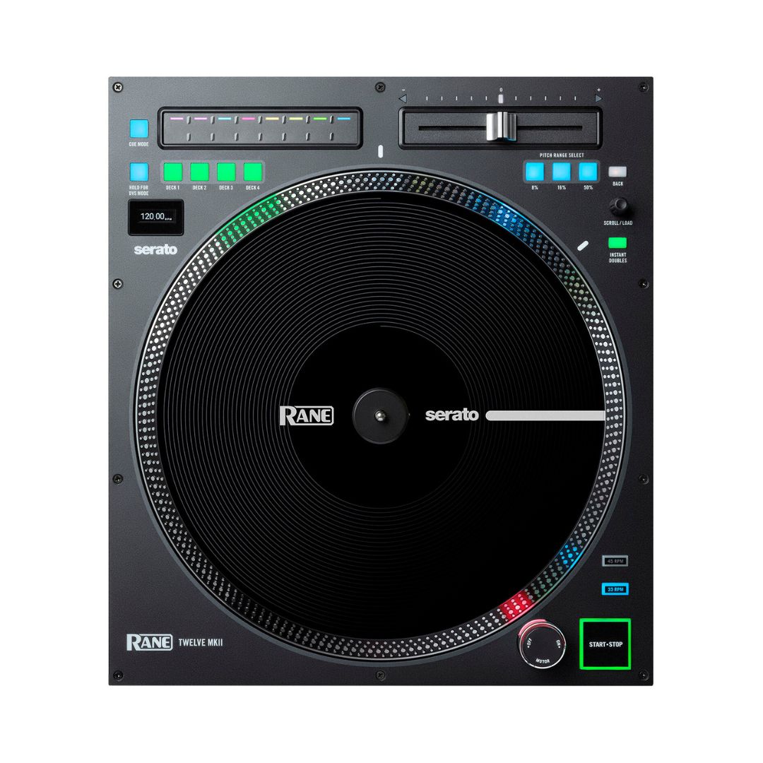 RANE DJ TWELVE MKII 12″ Vinyl Motorized Turntable Controller