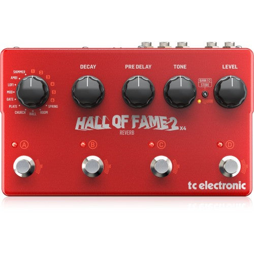 TC Electronic Hall Of Fame 2 x4 Reverb Pedal Brand: TC Electronics