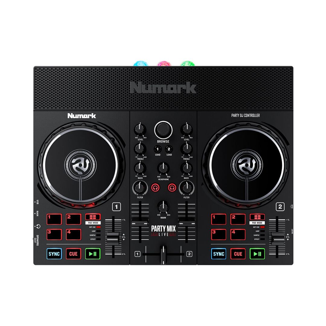 Numark Party Mix Live Built-In Light Show DJ Controller