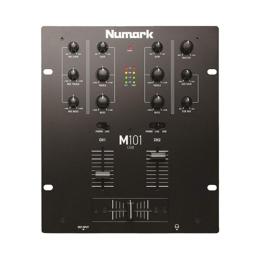 Numark M101USB 2-Channel All-Purpose DJ Mixer – (Black)