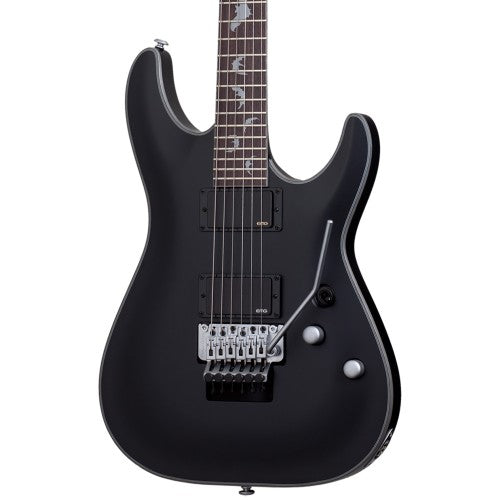 Schecter 1183 Electric Guitar Damien Platinum-6 FR - Satin Black (SBK) Brand: Schecter