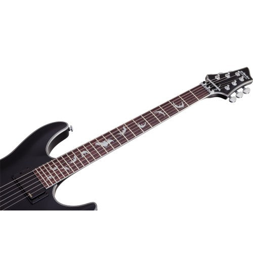 Schecter 1183 Electric Guitar Damien Platinum-6 FR - Satin Black (SBK) Brand: Schecter