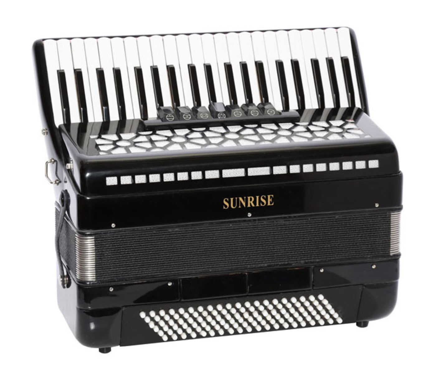 Sunrise 1311A Accordion 120 Bass - Black Color