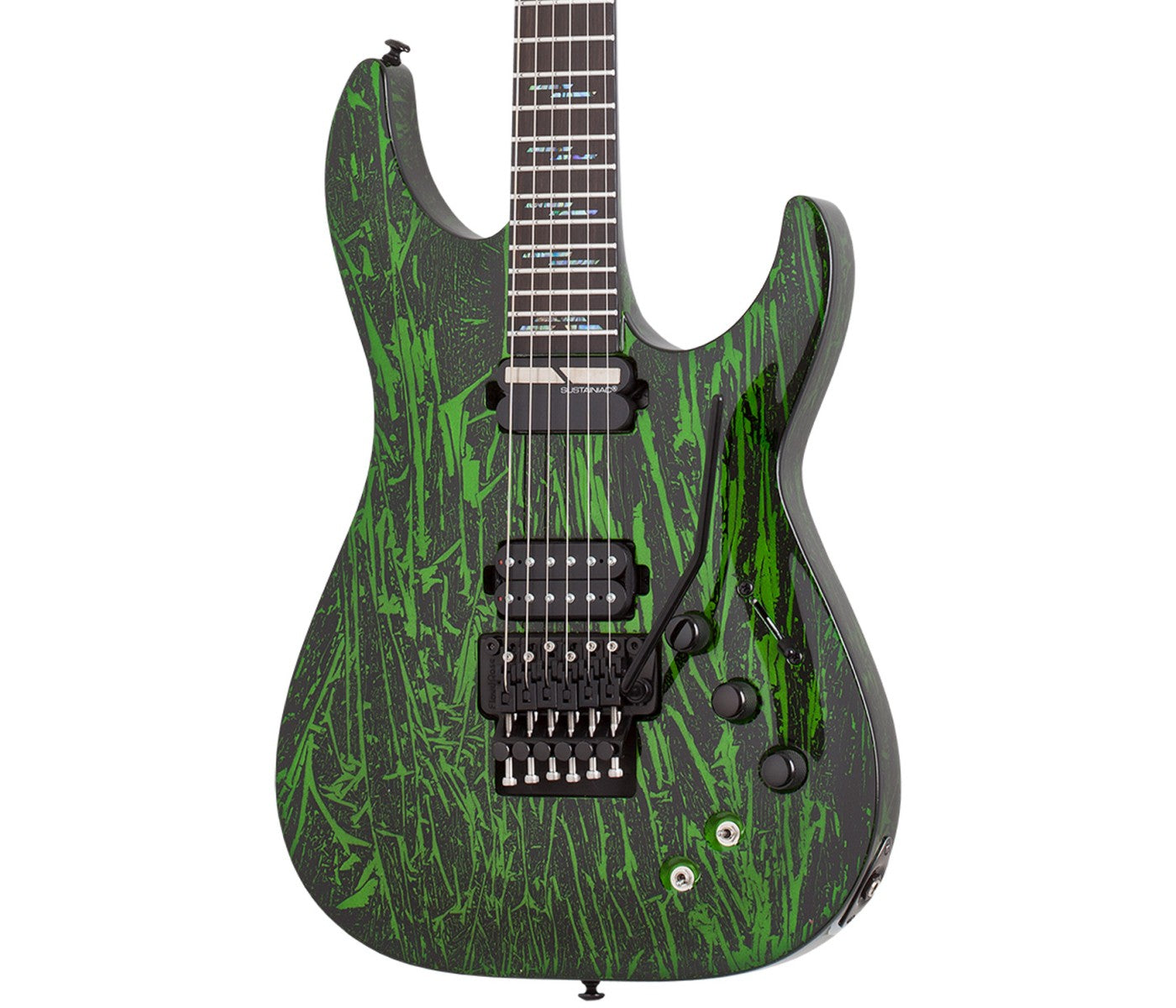 Schecter 1471 Electric Guitar C-1 FR S Silver Mountain - Toxic Venom