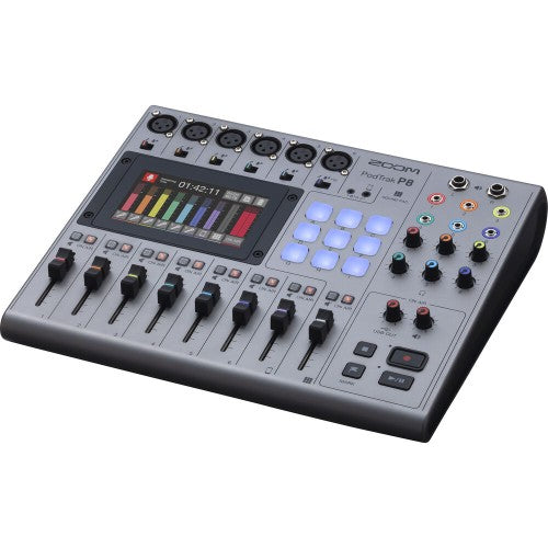 Zoom P8 PodTrak 8-Channel Podcasting Mixer