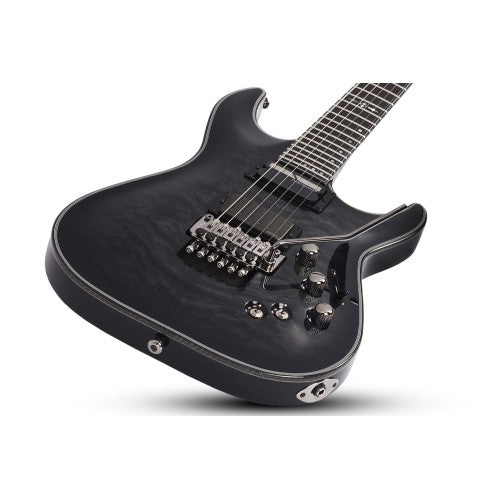 Schecter 1957 Hellraiser Hybrid C-1 FR-S Electric Guitar - Trans Black Burst Brand: Schecter