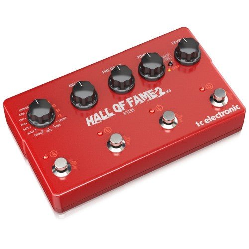 TC Electronic Hall Of Fame 2 x4 Reverb Pedal Brand: TC Electronics