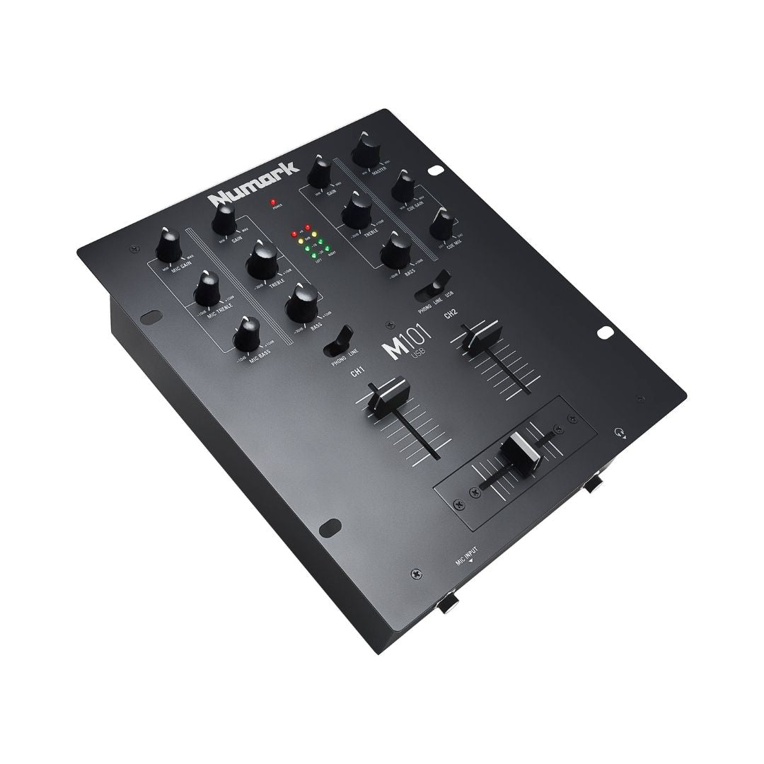 Numark M101USB 2-Channel All-Purpose DJ Mixer – (Black)