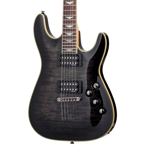 Schecter 2025 Electric Guitar Omen Extreme-6 - See Thru Black Brand: Schecter