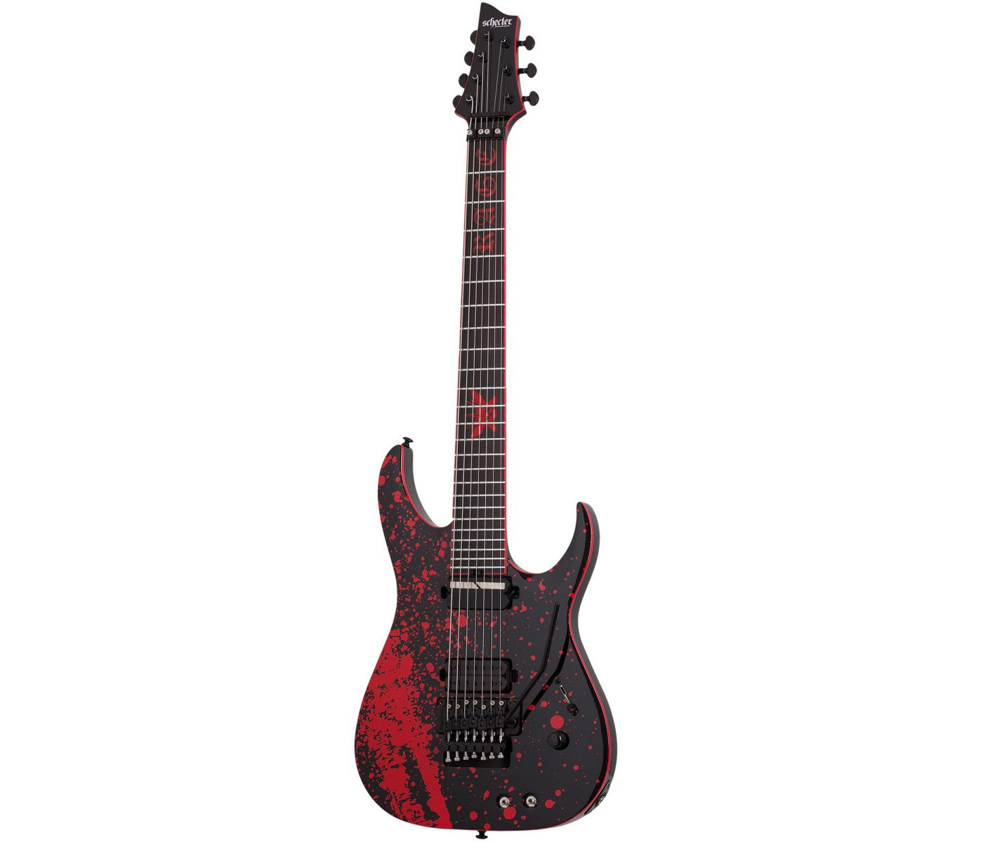 Schecter 2485 Sullivan King Banshee 7 FR-S Electric Guitar 7 Strings - Obsidian Blood (PRE ORDER)