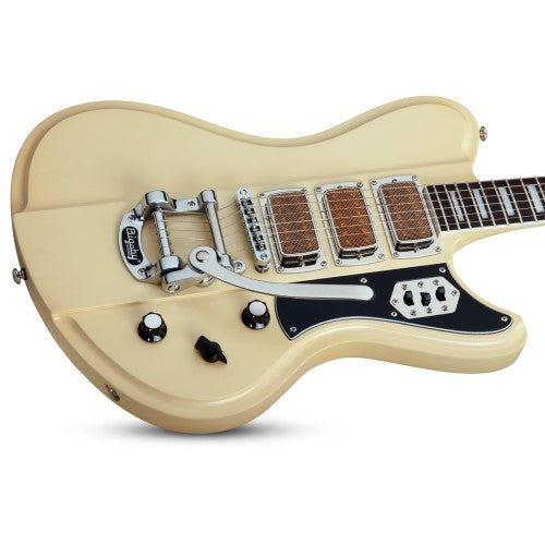 Schecter 295 Ultra III 6 String Guitar - Ivory Pearl (IVYP) Brand: Schecter