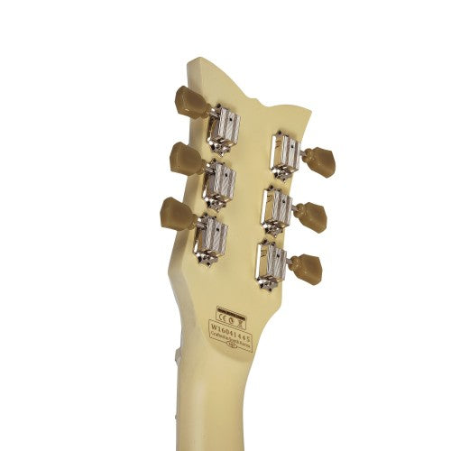 Schecter 295 Ultra III 6 String Guitar - Ivory Pearl (IVYP) Brand: Schecter