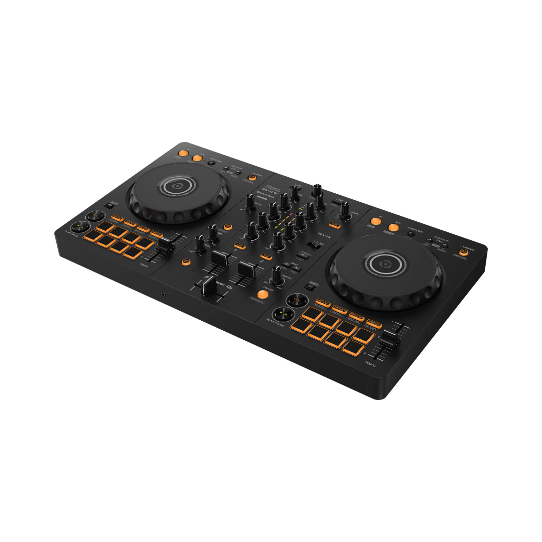 Pioneer DJ DDJ-FLX4 Portable 2-Channel rekordbox DJ and Serato Controller