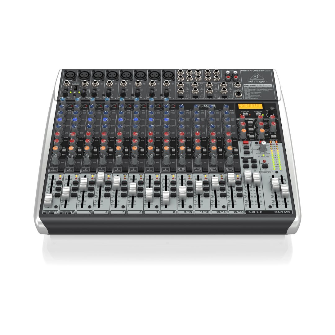 Behringer XENYX QX2222USB Analog Mixer with USB/Audio Interface Brands: BehringerSKU: QX2222USB