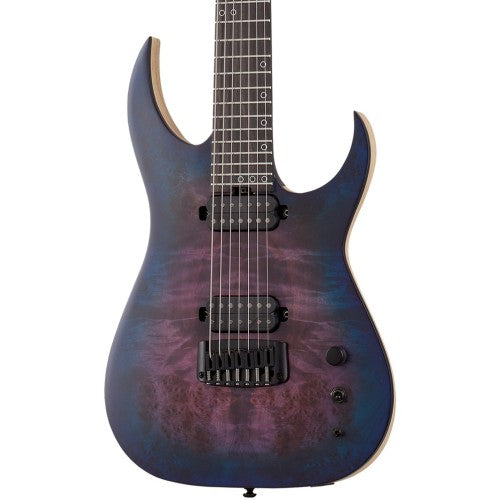 Schecter 303 Electric Guitar 7 Strings Keith Merrow KM-7 MK-III Artist - Blue Crimson (BC) Brand: Schecter