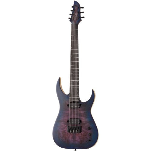 Schecter 303 Electric Guitar 7 Strings Keith Merrow KM-7 MK-III Artist - Blue Crimson (BC) Brand: Schecter