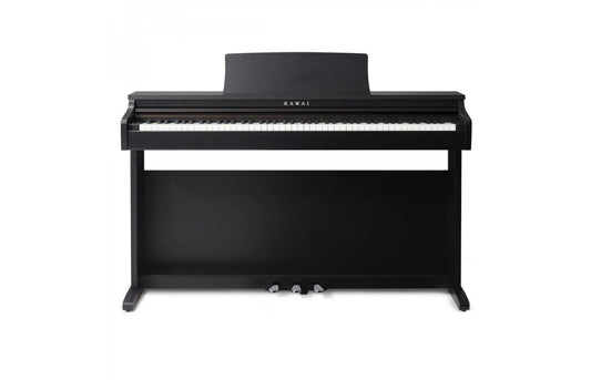 Kawai KDP120B ID Upright Digital Piano With Bench - Black