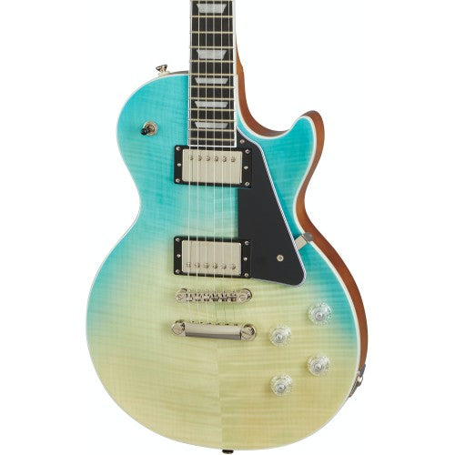 Epiphone EILMFCBFNH1 Les Paul Modern Electric Guitar - Caribbean Blue Fade Brand: Epiphone