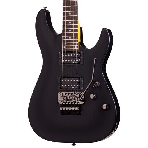 Schecter 3836 SGR C-1 Floyd Rose Electric Guitar - Midnight Satin Black Brand: Schecter