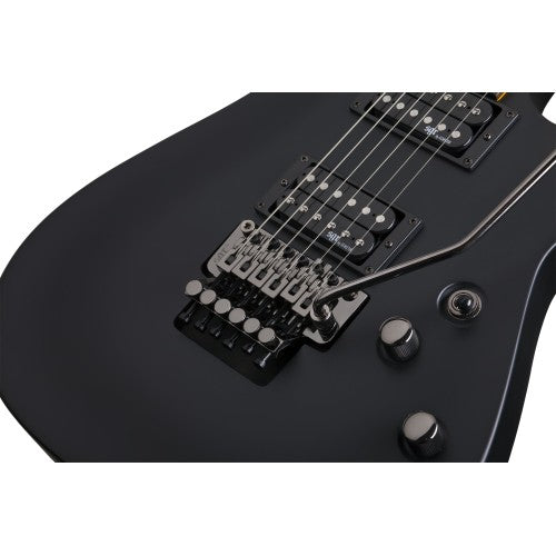 Schecter 3836 SGR C-1 Floyd Rose Electric Guitar - Midnight Satin Black Brand: Schecter