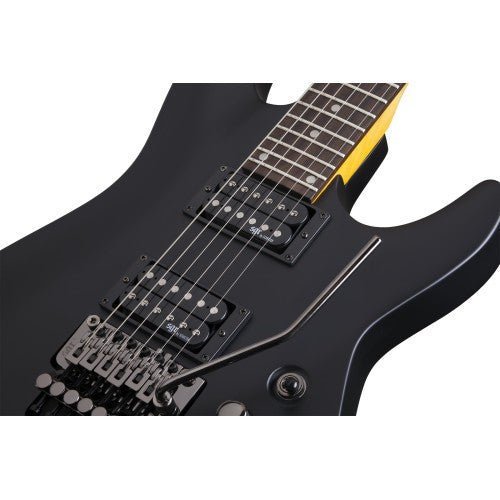 Schecter 3836 SGR C-1 Floyd Rose Electric Guitar - Midnight Satin Black Brand: Schecter