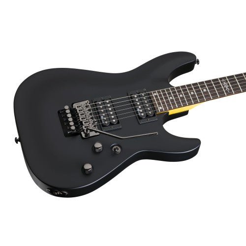 Schecter 3836 SGR C-1 Floyd Rose Electric Guitar - Midnight Satin Black Brand: Schecter