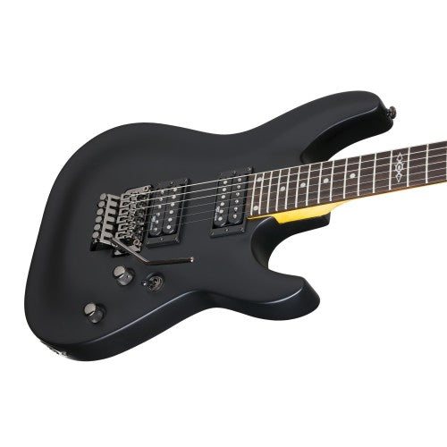 Schecter 3836 SGR C-1 Floyd Rose Electric Guitar - Midnight Satin Black Brand: Schecter