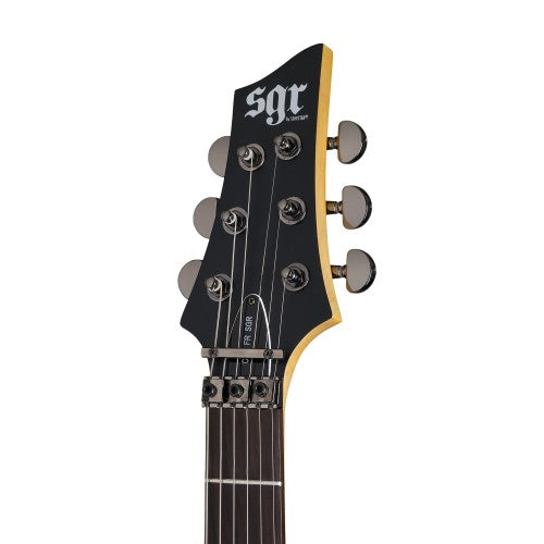 Schecter 3836 SGR C-1 Floyd Rose Electric Guitar - Midnight Satin Black Brand: Schecter