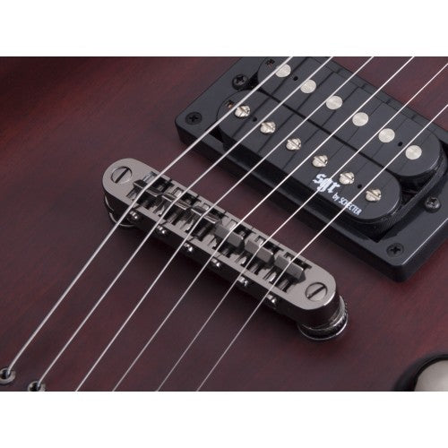 Schecter 3846 C-1 SGR 6 String - Walnut Satin Brand: Schecter