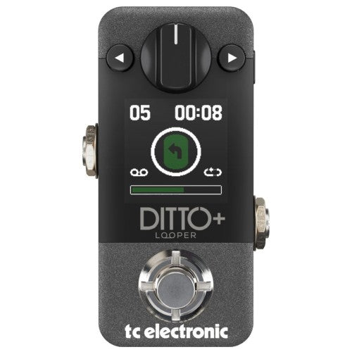 TC Electronic Ditto+ Looper Pedal - 9V DC Power Supply (sold separately) Brand: TC Electronics