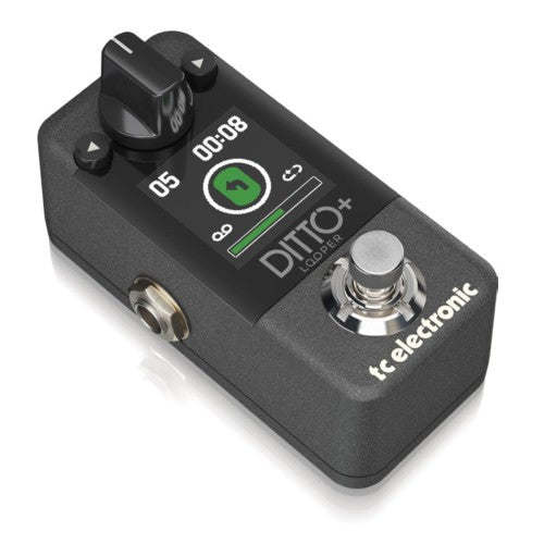 TC Electronic Ditto+ Looper Pedal - 9V DC Power Supply (sold separately) Brand: TC Electronics