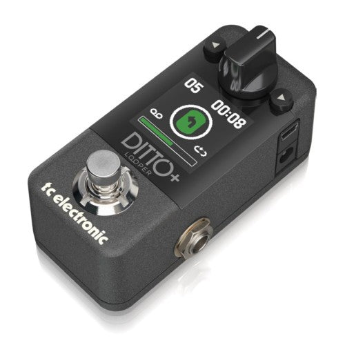 TC Electronic Ditto+ Looper Pedal - 9V DC Power Supply (sold separately) Brand: TC Electronics