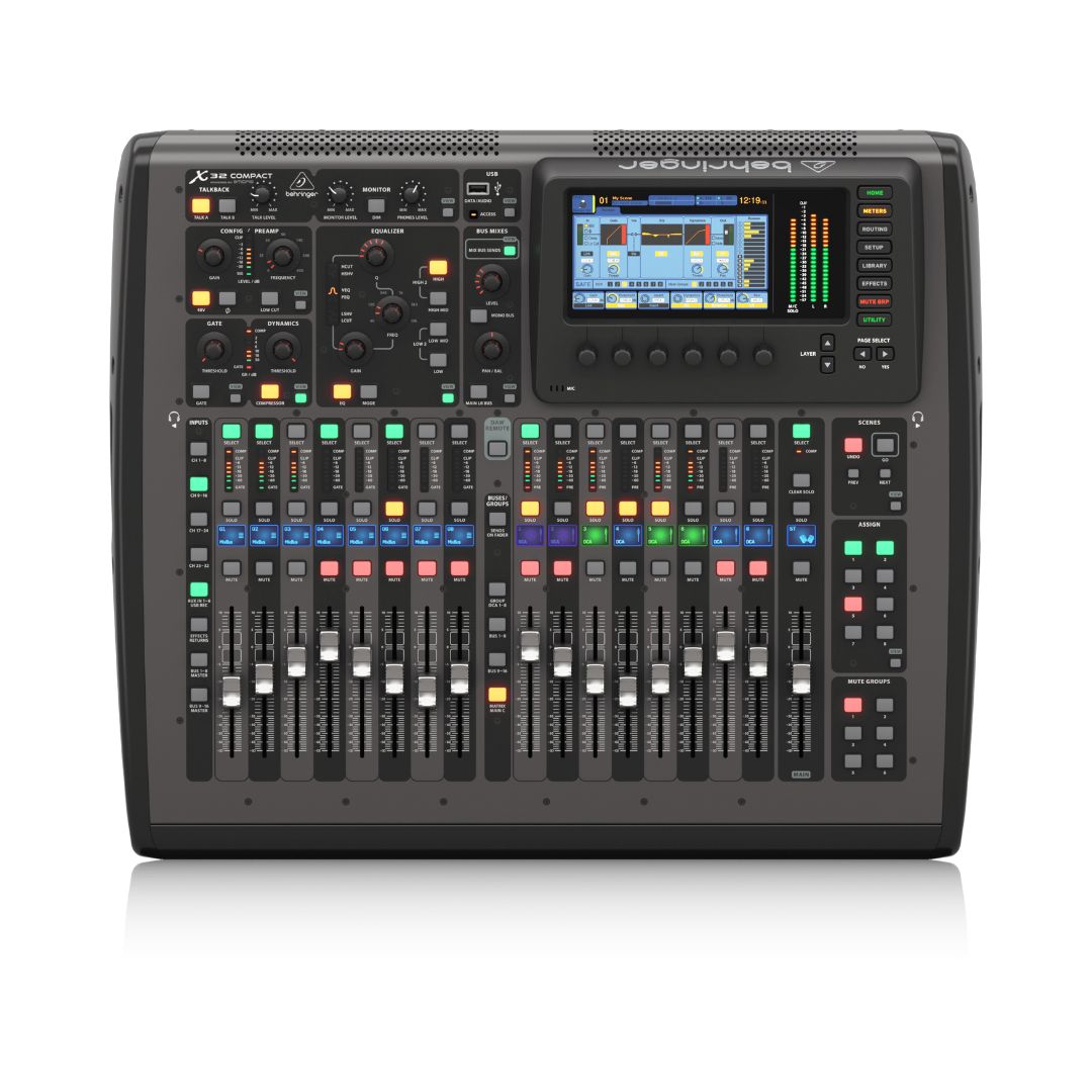 Behringer X32 COMPACT Digital Mixing Console with Audio Interface