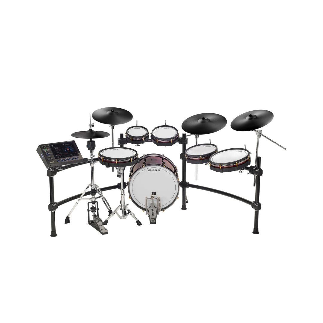 Alesis Strata Prime 10-Piece Electronic Drum Kit with Touchscreen Module Brands: AlesisGTIN: 694318026151 SKU: StrataPrime