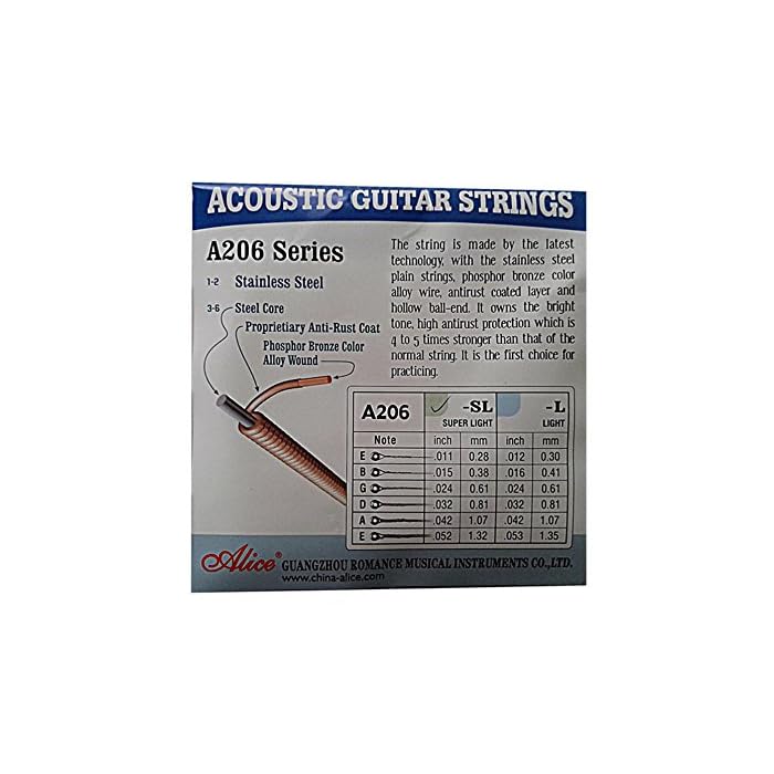 ALICE ACOUSTIC GUITAR STRINGS