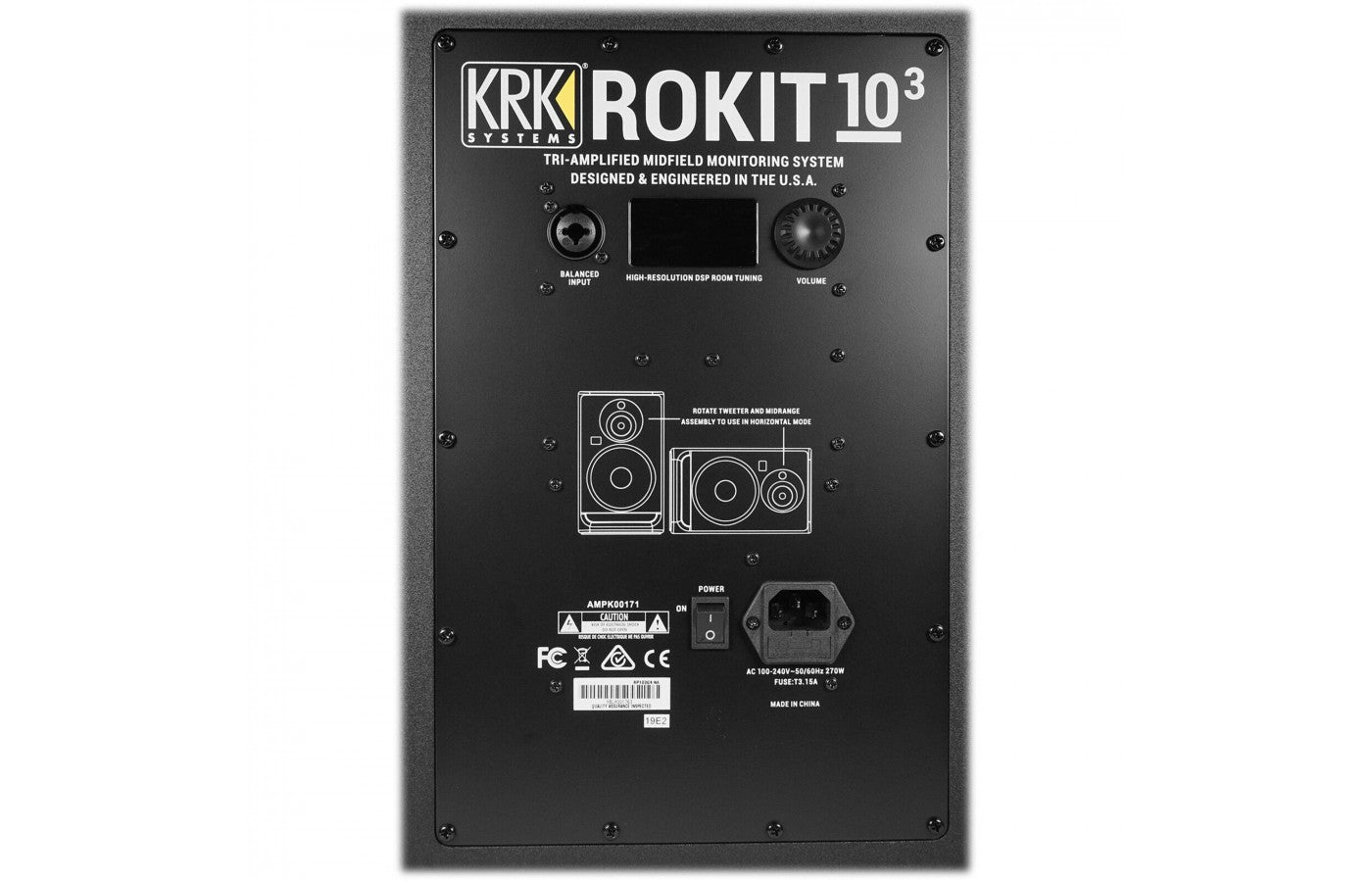 KRK RP103G4 ROKIT 10 G4 10-inch Powered Studio Monitor - Each