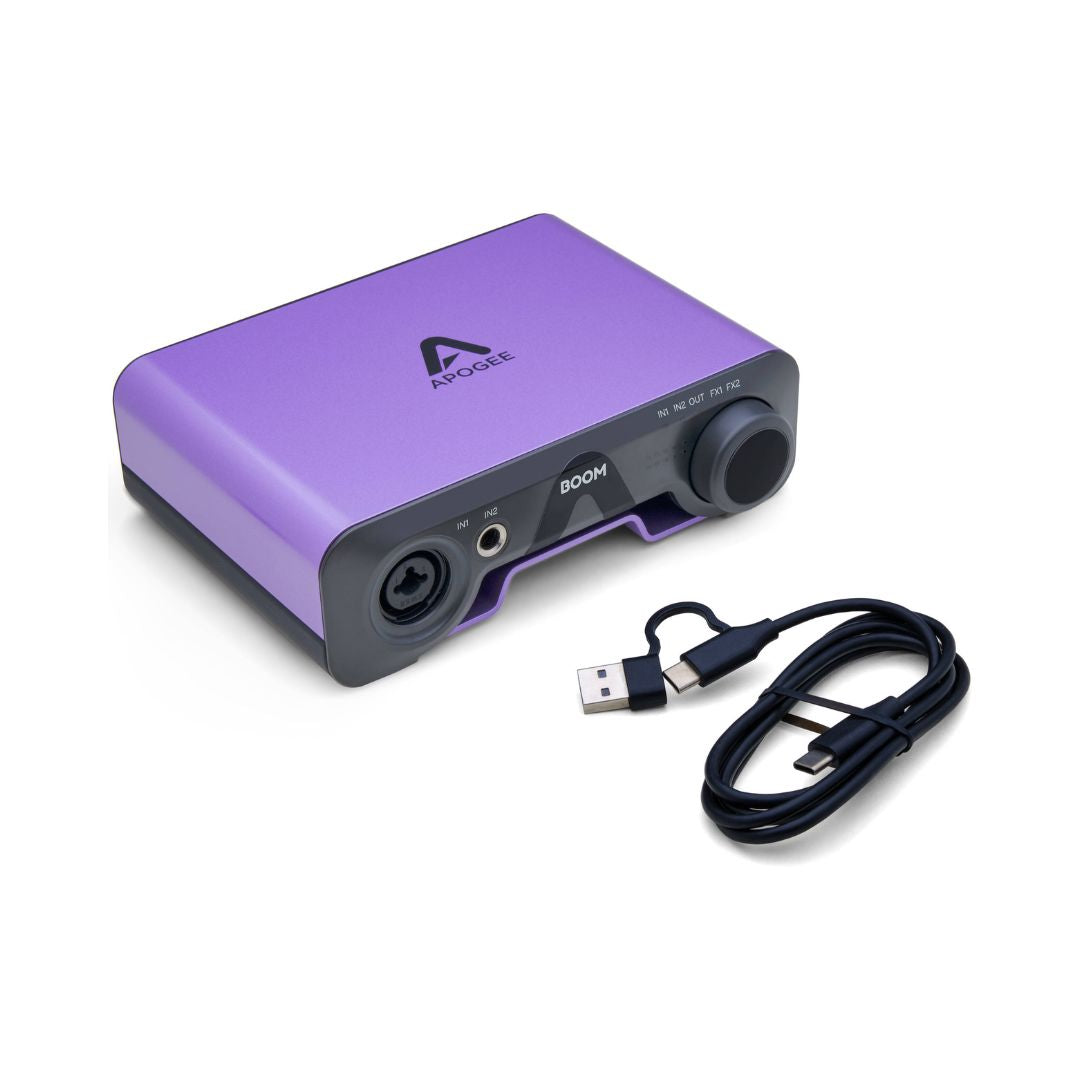 Apogee BOOM 2×2 Desktop USB Type-C Audio Interface