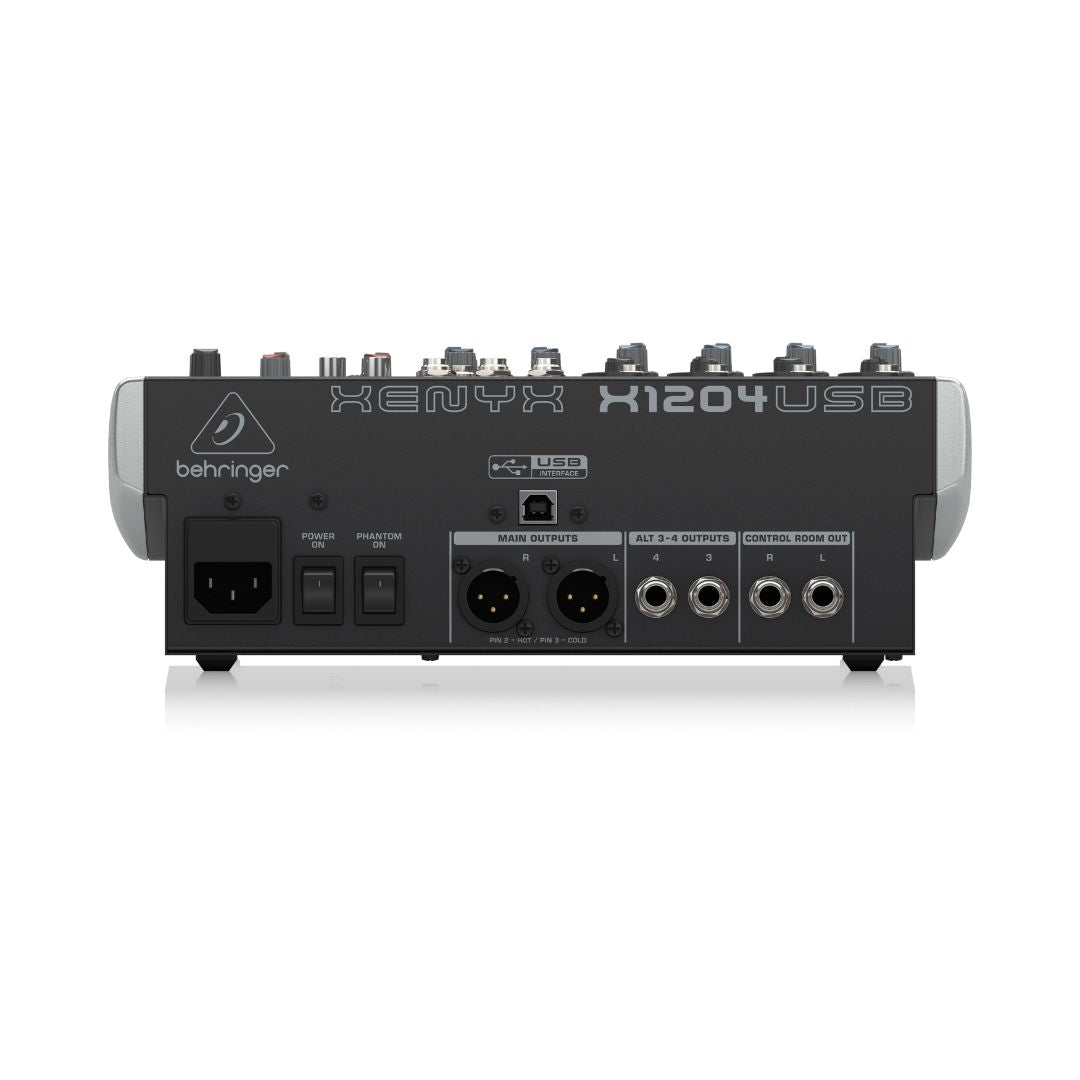 Behringer XENYX X1204USB Analog Mixer Multi-FX Processor and USB/Audio Interface Brands: BehringerSKU: X1204USB