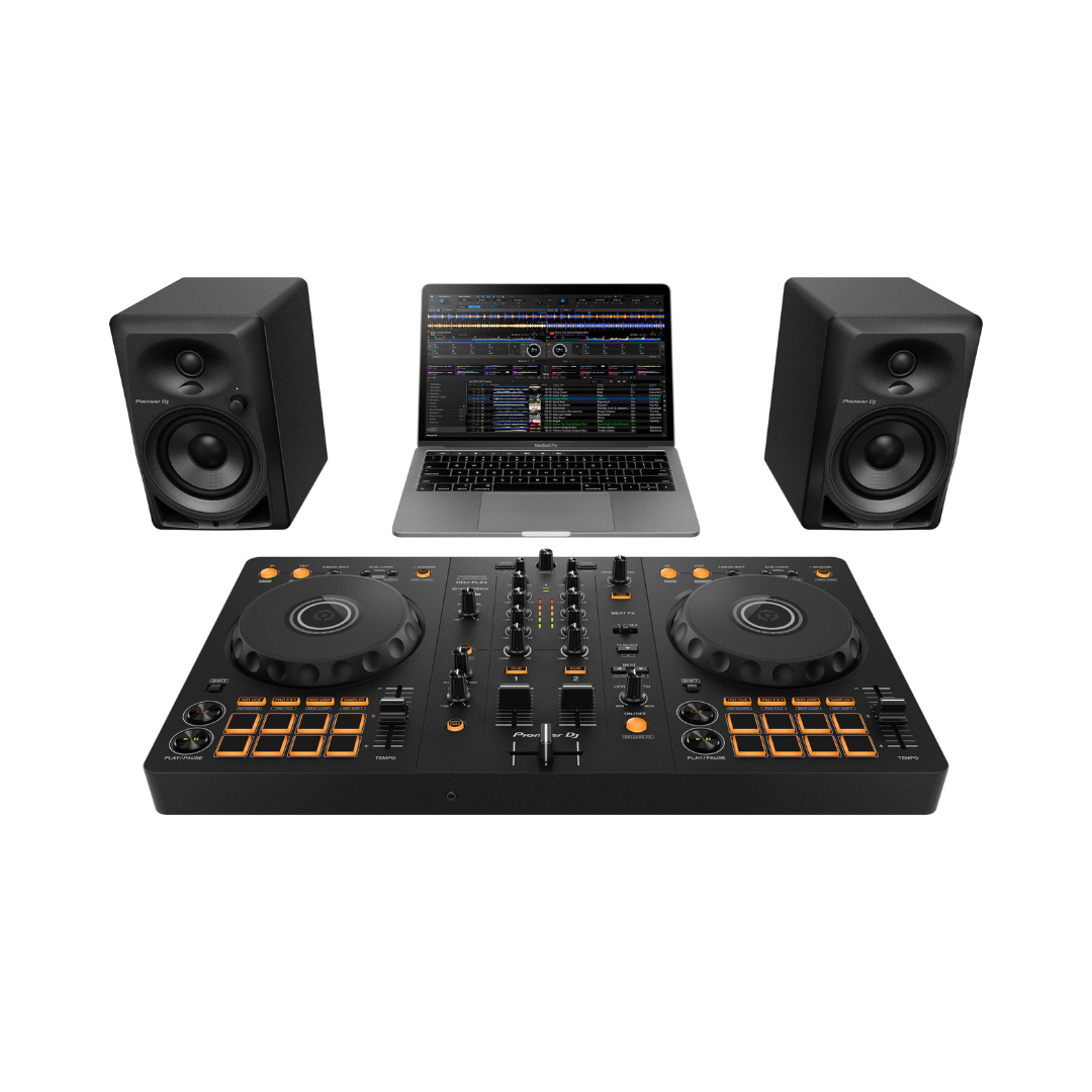 Pioneer DJ DDJ-FLX4 Portable 2-Channel rekordbox DJ and Serato Controller