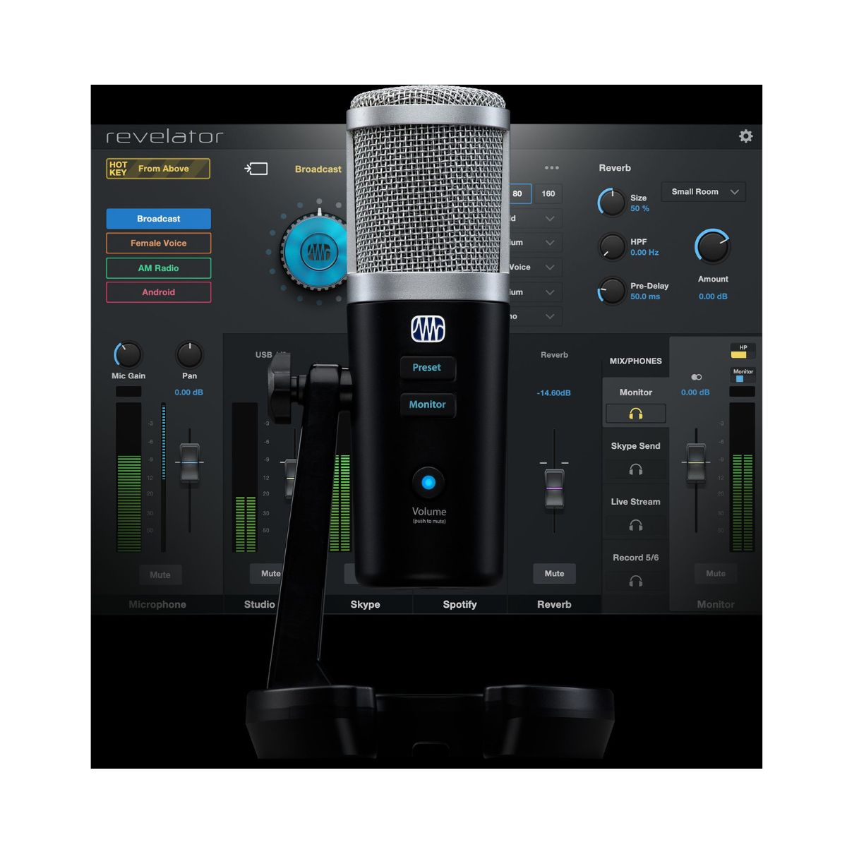 PreSonus Revelator condenser USB Microphone