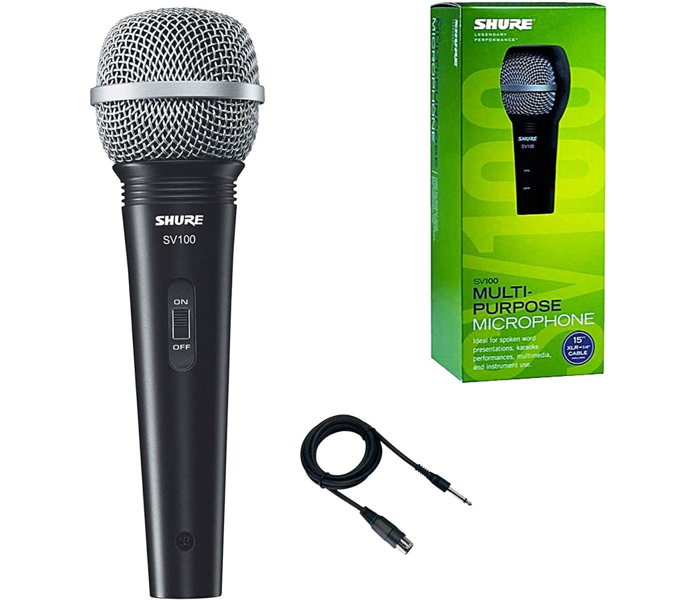 Shure SV100 Dynamic Microphone with Switch