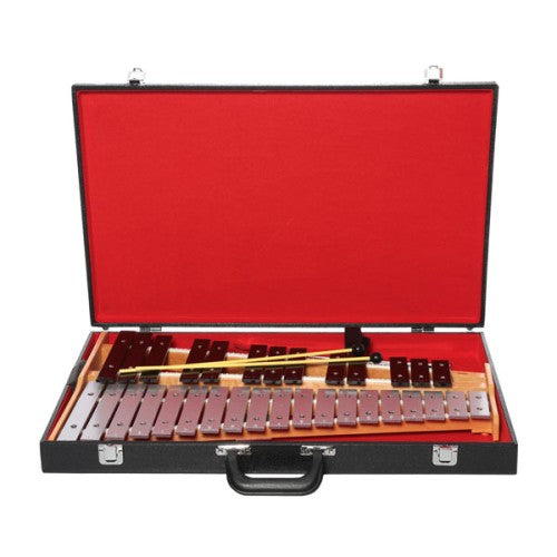 Power Beat 8032NC Xylophone 32 Key Aluminum Bar - Include Mallet and Hardcase