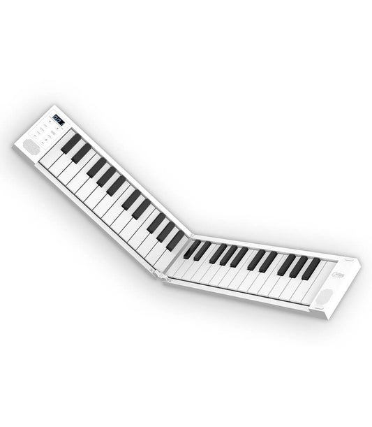 CARRYCarry-On 49 Key Folding Piano & Midi Controller White Finish