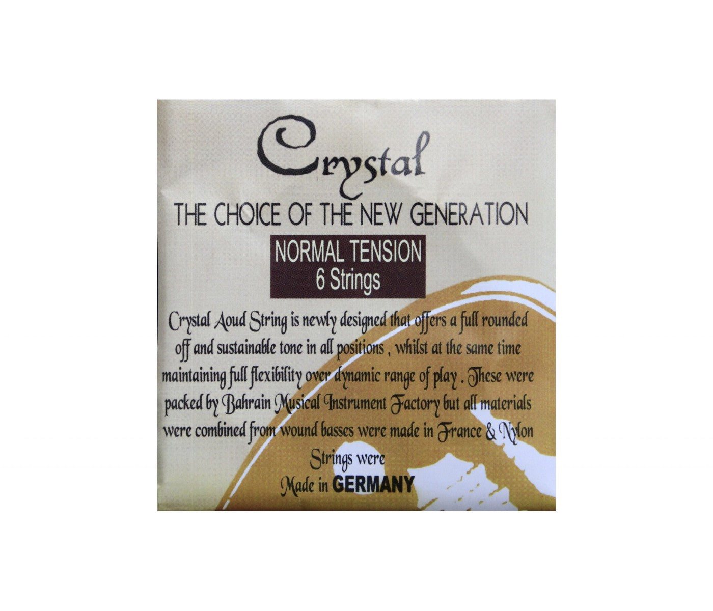 CRYSTAL-OUD-S 6-String Set - Normal Tension