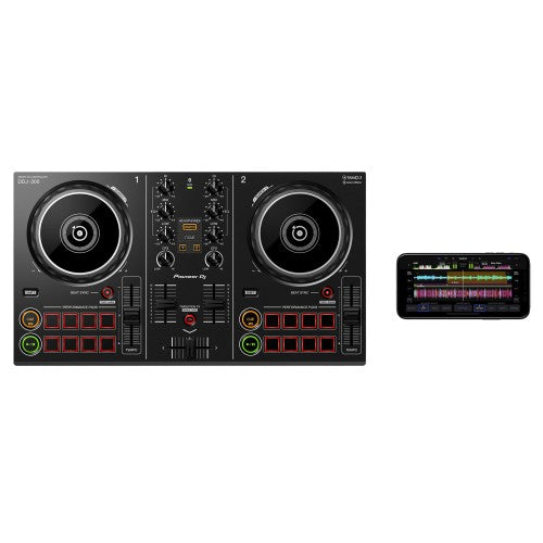 Pioneer DDJ-200 2-Channel Rekordbox Smart DJ Controller